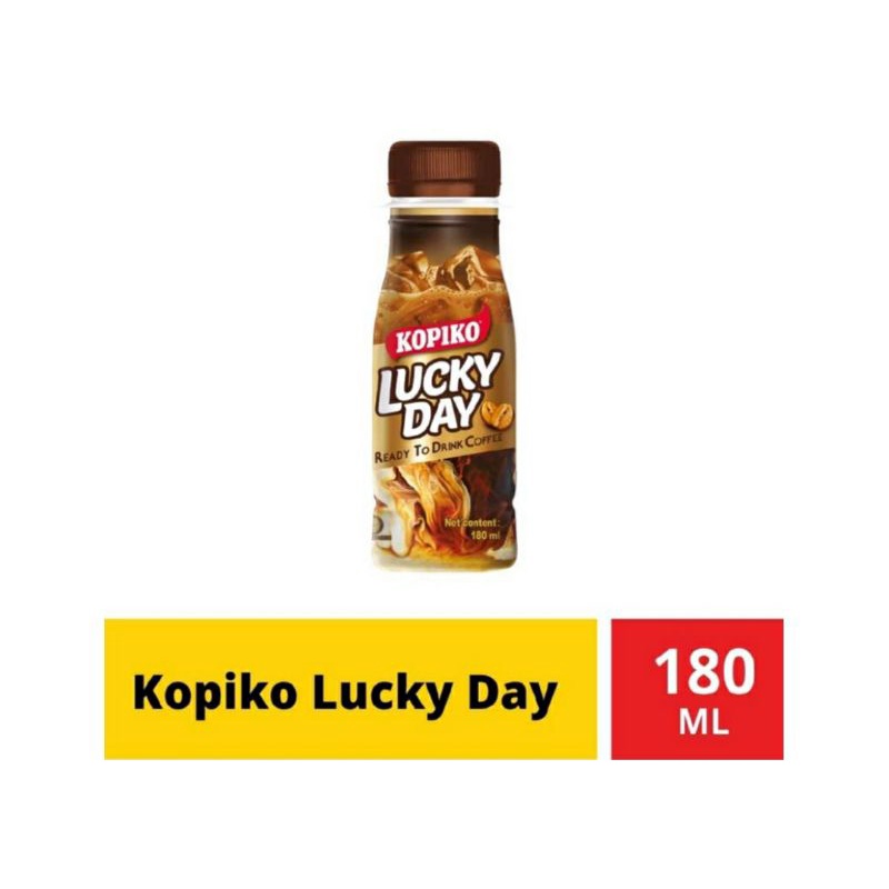 

TERMURAH!! Kopiko lucky day 180 ml