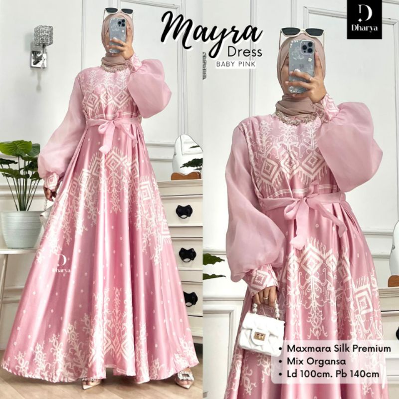 Dress Pesta maxmara mayra By Dharya
