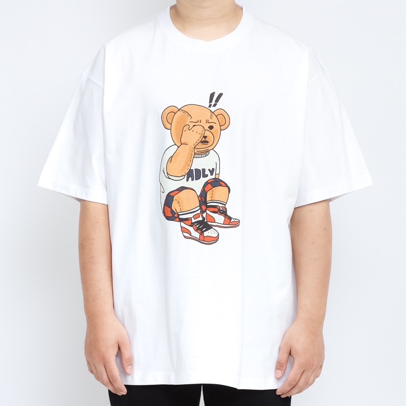 ADLV. Check Pants Bear White Tee