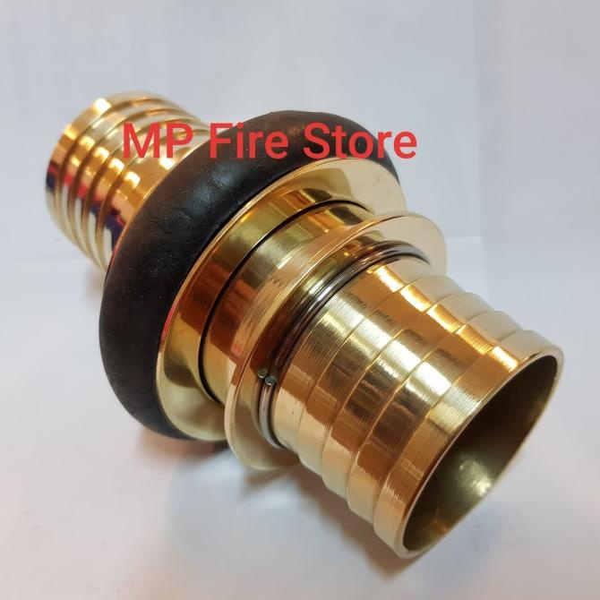 Coupling Machino Kopling Selang Pemadam Kebakaran 2 Inch Kuningan