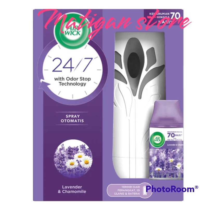 Air Wick Mesin Pengharum Ruangan + Refill 250ml