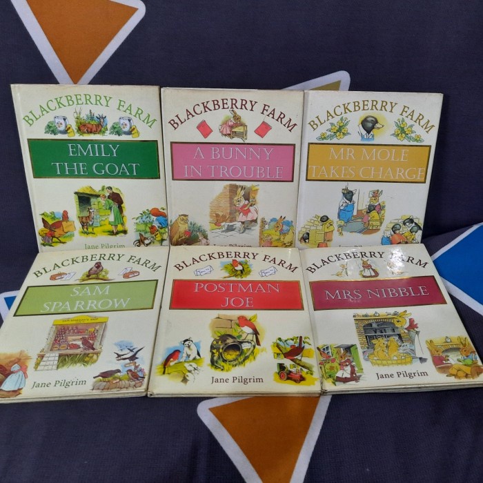 Blackberry Farm Jane Pilgrim Buku Cerita Dongeng Anak English Inggris