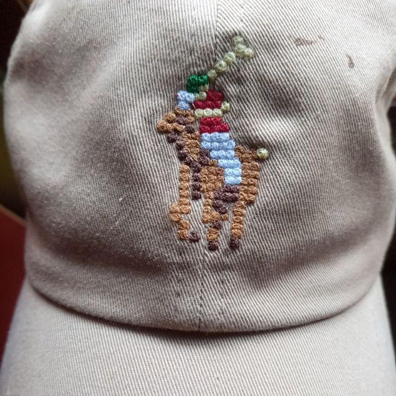 POLO-031501 Cap little Pony Beige Nintendo, Second