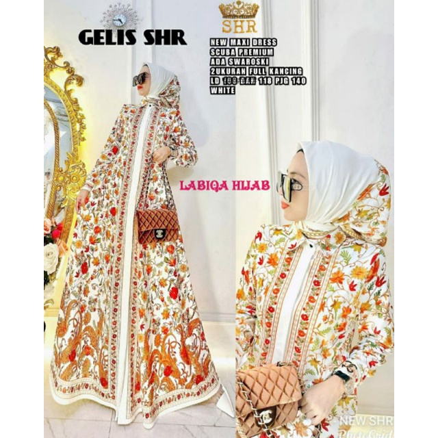DRESS GELIS SHR JUMBO SCUBA PREMIUM