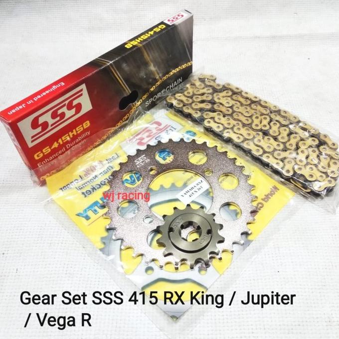 Gear Set Sss 415 Rx King / Rx S