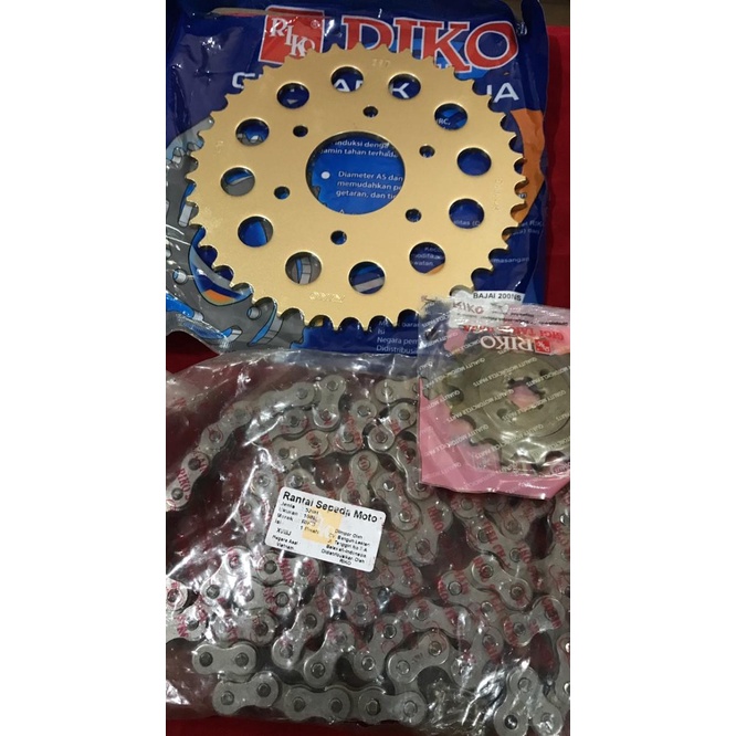 Gear Gir Paket Set Kawasaki Bajaj 200Ns Riko