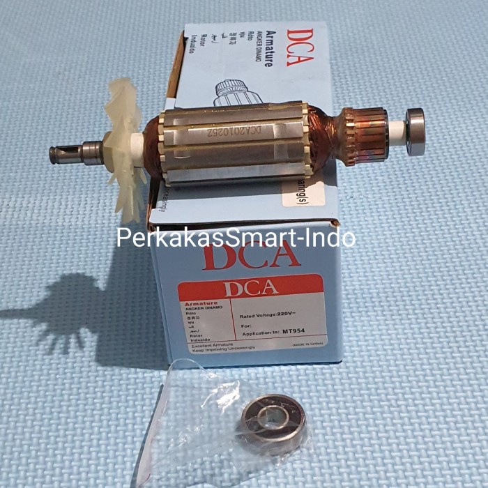 Dca Armature Mt954 Plus Bearing/Angker Gerinda Maktec Mt 954 #Original