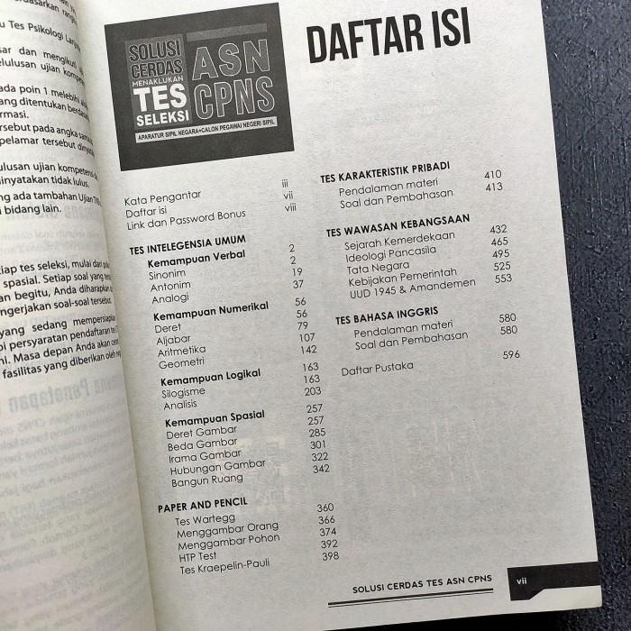 

Buku Solusi Cerdas Menaklukan Tes Seleksi Masuk Asn Cpns 046
