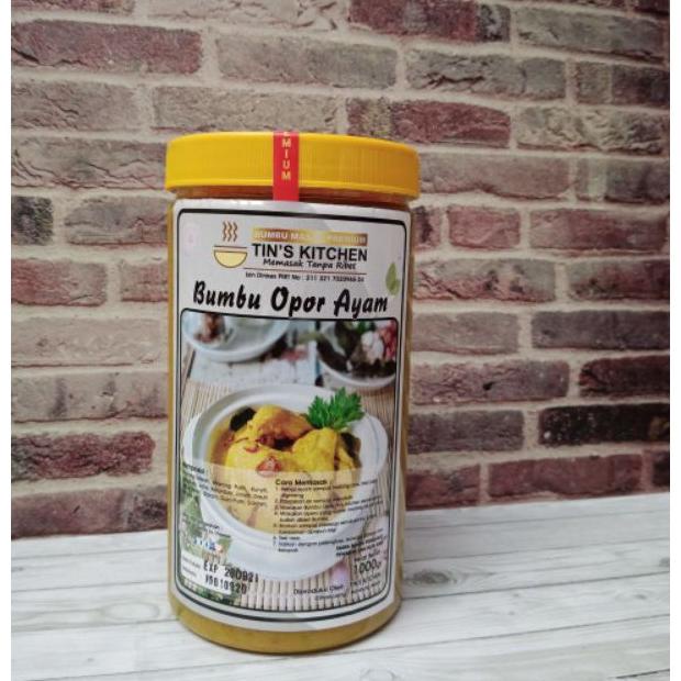 

Bumbu Opor Ayam Tins Kitchen tinskitchen multifungsi soto tongseng gulai serbaguna Low Msg tanpa pengawet masak praktis cepat Instan Instant kemasan Botol Toples 1 Kg homemade