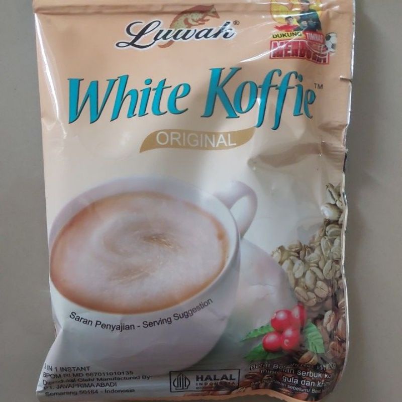 

Luwak white koffie kopi original sachet ecer