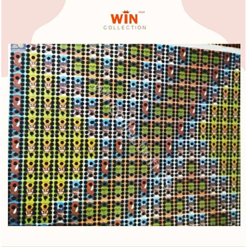 TAK TIKBOM/1 Papan isi banyak/Mainan Gosok Boom/Gosokan boom/permainan gosok gosok berhadiah/permain