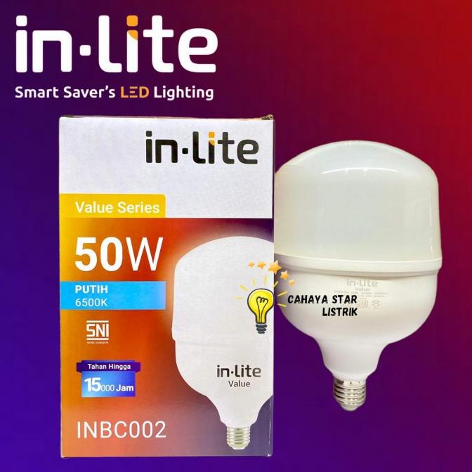 Lampu In-Lite InLite LED Capsule Value 50W 50Watt 50 Watt INBC002