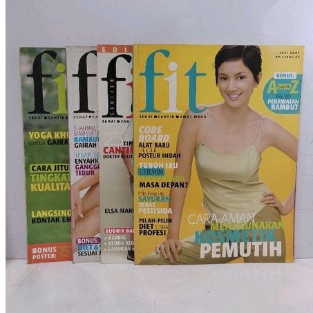 MAJALAH FIT 2001