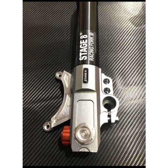 Manchan Speed - BREKET KALIPER AJA SHOCK RT STAGE COPY ORI KALIPER 4 PISTON BIGPOT MONOBLOK 2 PIN 2 