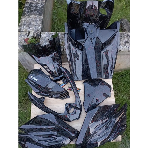 PAKET BODY KASAR VARIO LED OLD SEN GABUNG KARBON KEVLAR FORGED ORIGINAL VENOM PAKET FULLSET BODY KAS