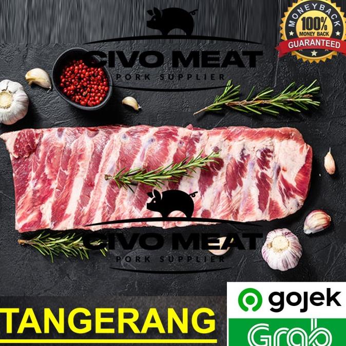 

Promo Daging Babi Pork Ribs / Iga Murni