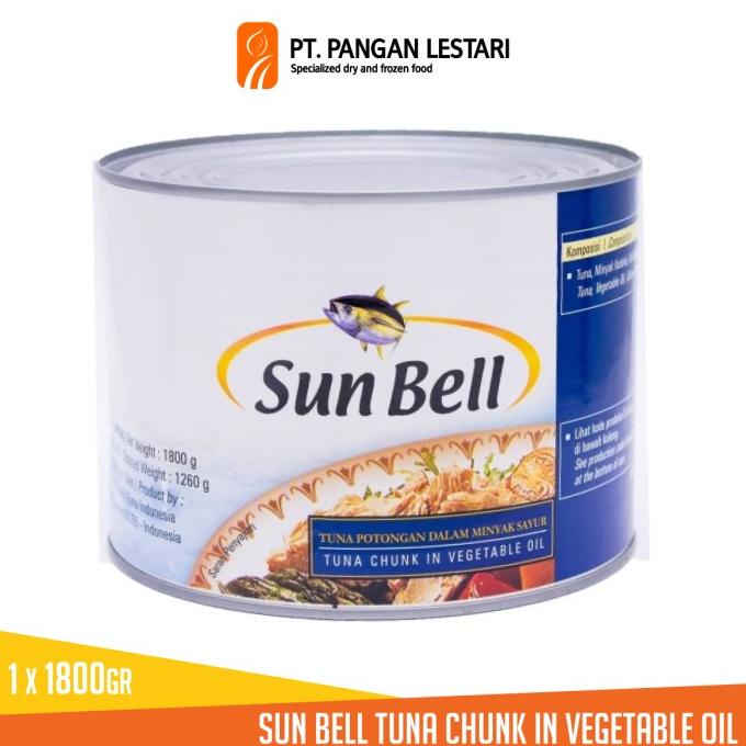 

Promo Sunbell Tuna Chunk In Oil 1800gr