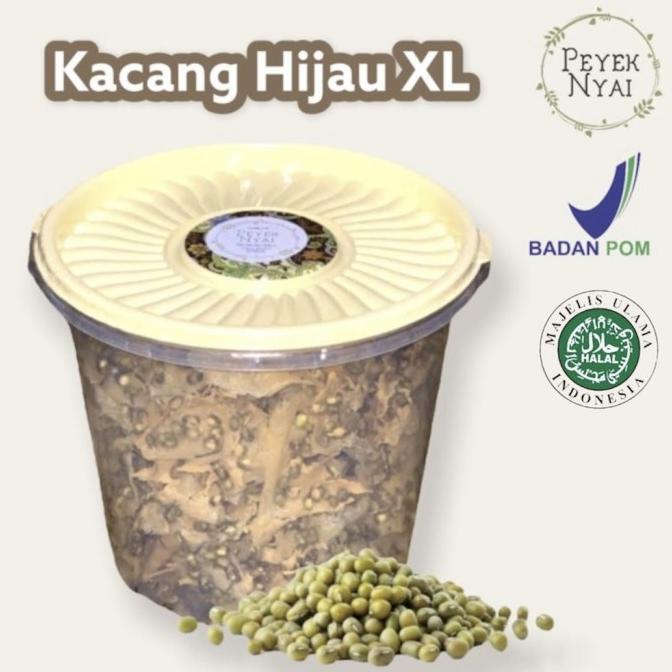 

Promo Rempeyek Peyek Nyai Kacang Hijau (XL)