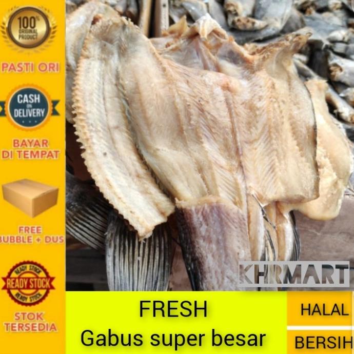 

Promo Ikan asin Gabus besar Super-1kg -KHR