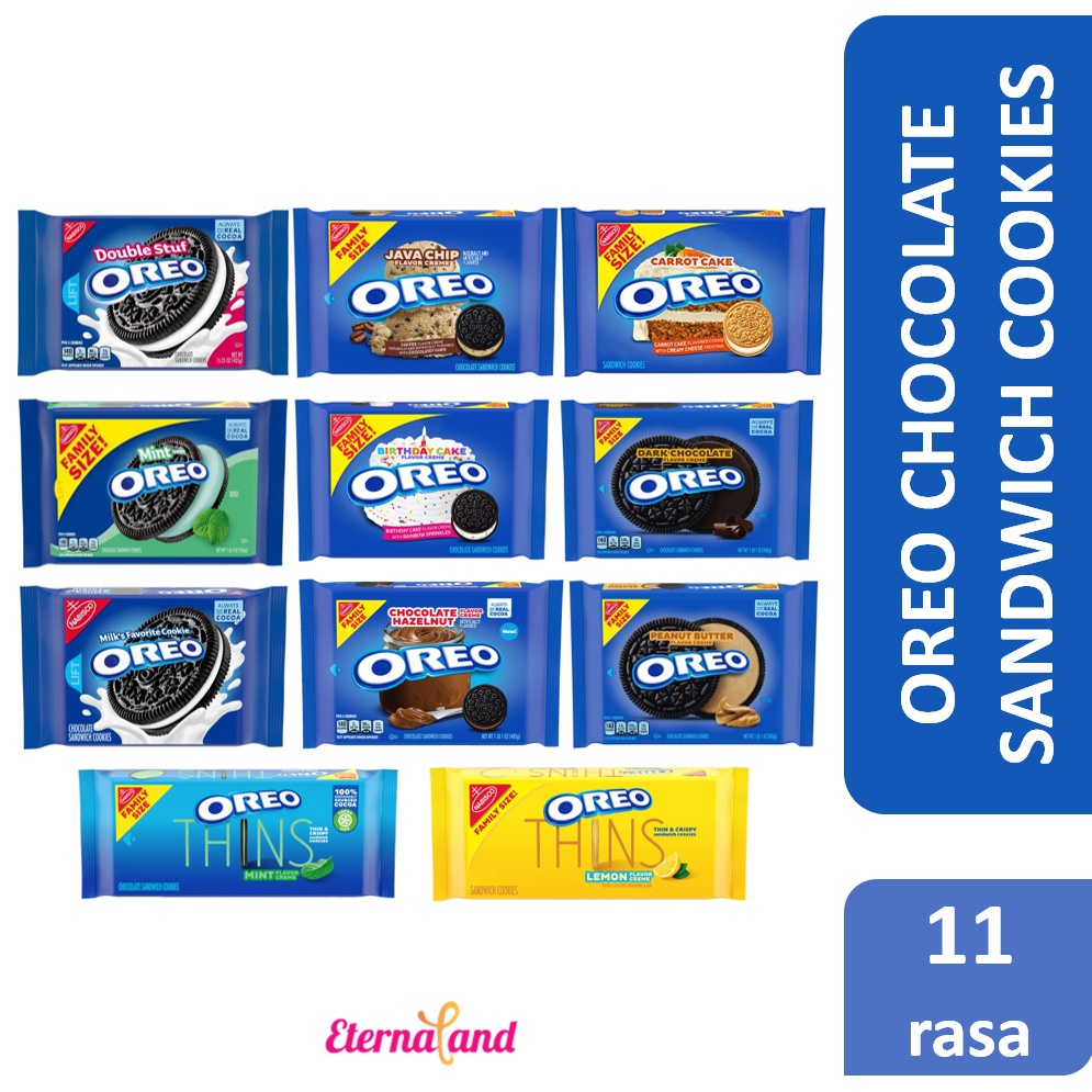 

Oreo Sandwich Cookies - Sna Kukis Oreo Impor Usa Aneka Varian