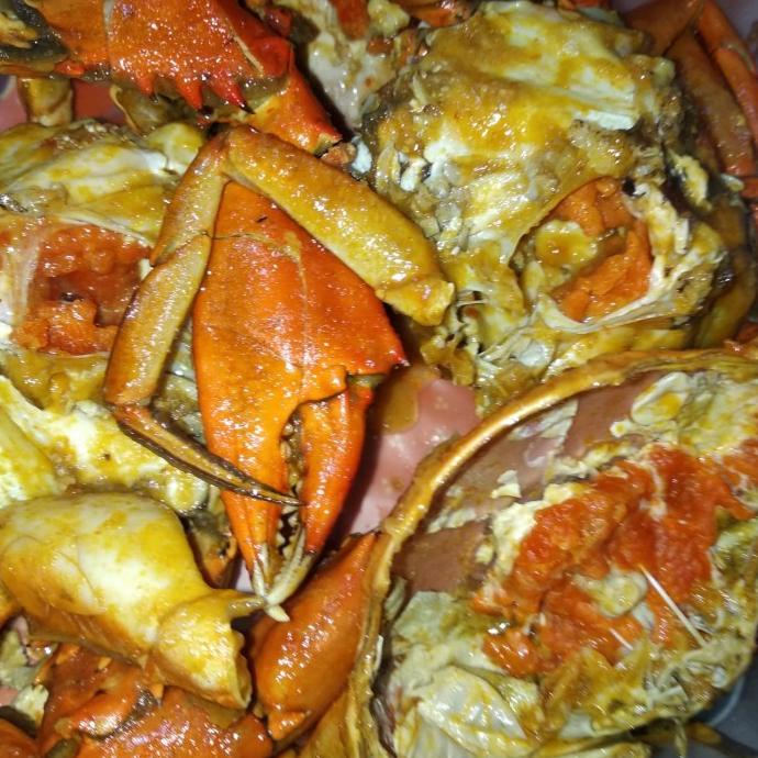 

Promo Kepiting Telur Saus Padang / Kepiting Siap Saji / Seafood