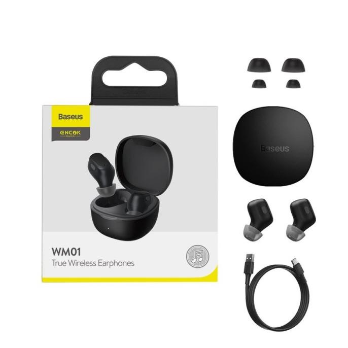 Terbaru Baseus Encok True Wireless Earphones Wm01 - Ngwm01