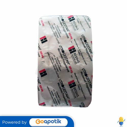 UTROGESTAN 100 MG STRIP 15 KAPSUL