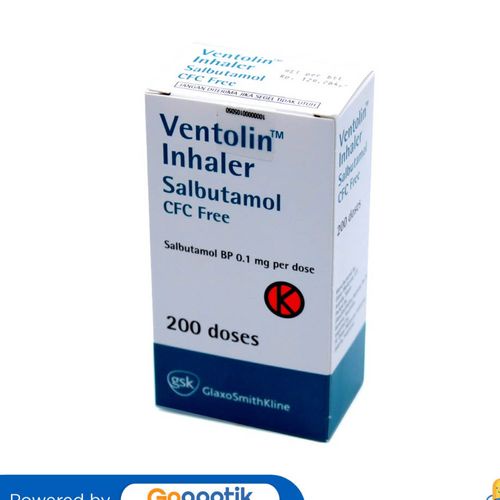 VENTOLIN INHALER 200 DOSIS