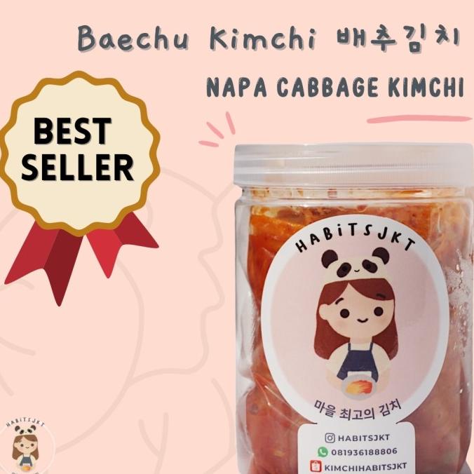 

Promo Homemade Kimchi ( Napa Cabbage ) @HABITSJKT 1000gr ( 1kg )