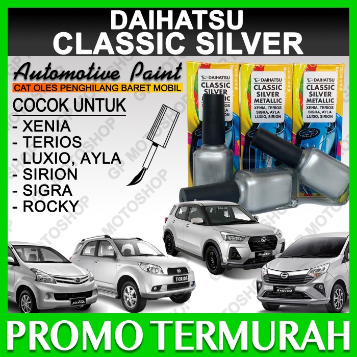 Daihatsu Classic Silver Metallic Cat Oles Penghilang Baret Mobil Xenia