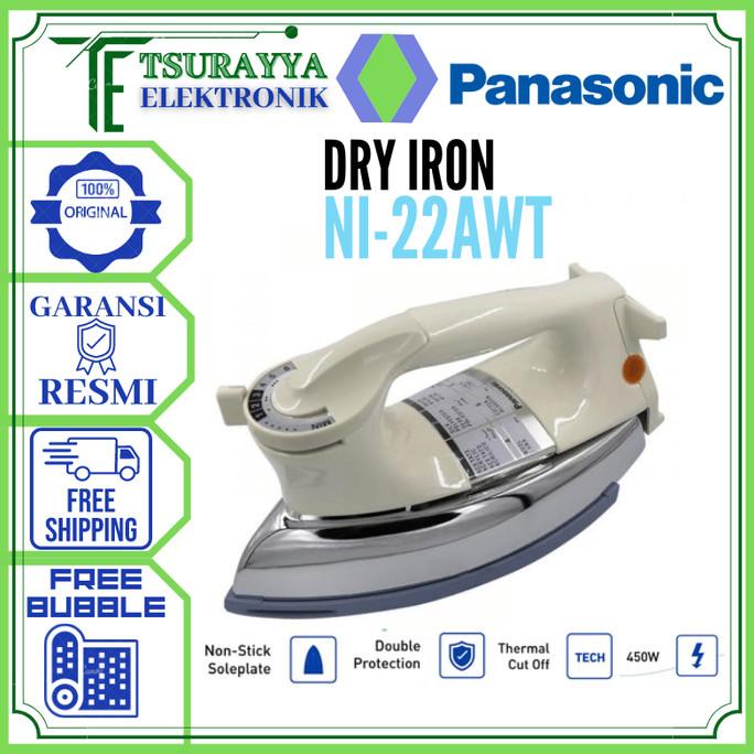 Panasonic Setrika Dry Iron - NI-22AWT / NI22AWT / NI 22AWT/ 22 AWT