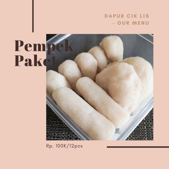 

Promo Pempek Paket (Kapal Selam Besar, Kapal Selam Kecil dan Lenjer Kecil)