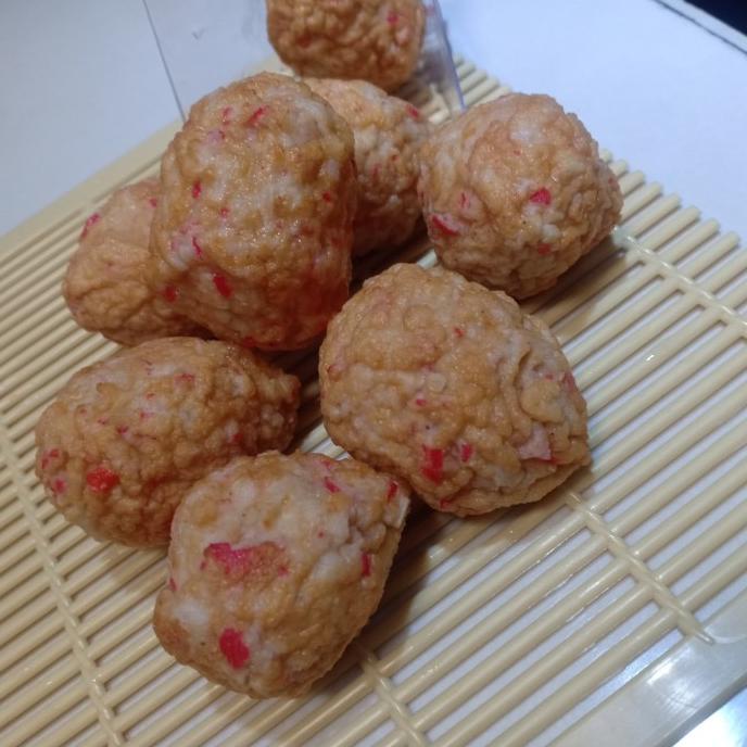 

Promo bakso udang goreng Vegetarian premium 250 gr