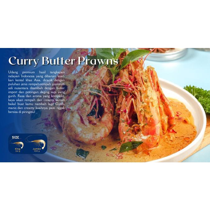 

Promo Curry Butter Prawn (Udang Kari Mentega)