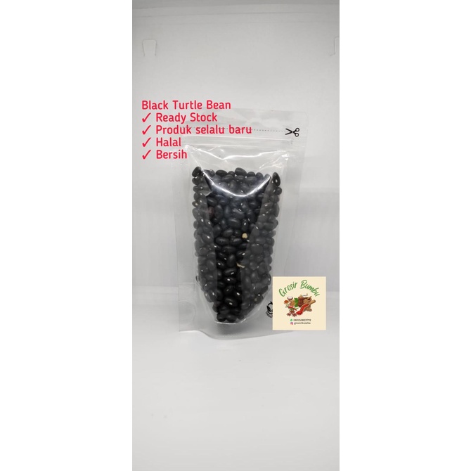 

Promo black turtle beans 1kg / black beans / kacang hitam