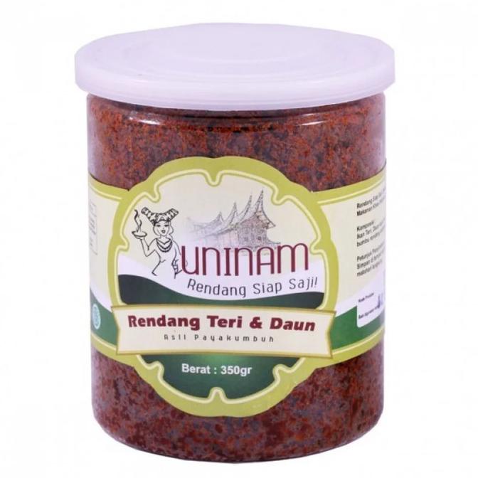 

Promo Rendang Teri Daun Kemasan Uninam