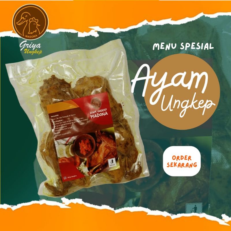 

ayam kampung ungkep madona frozen utuh 750 - 850 gram