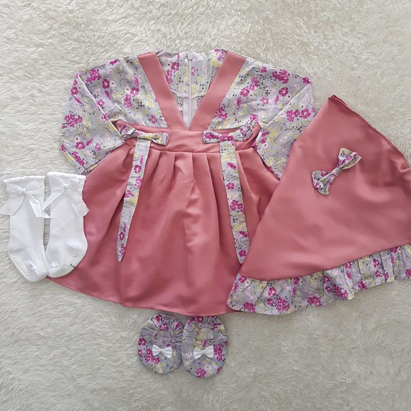 Gamis Bayi Darcy Petite set