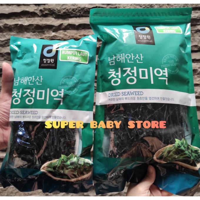 

*:*:*:*:*] Chung Jung One Daesang Miyeok- Dried Seaweed- Rumput Laut 50gr | 100gr