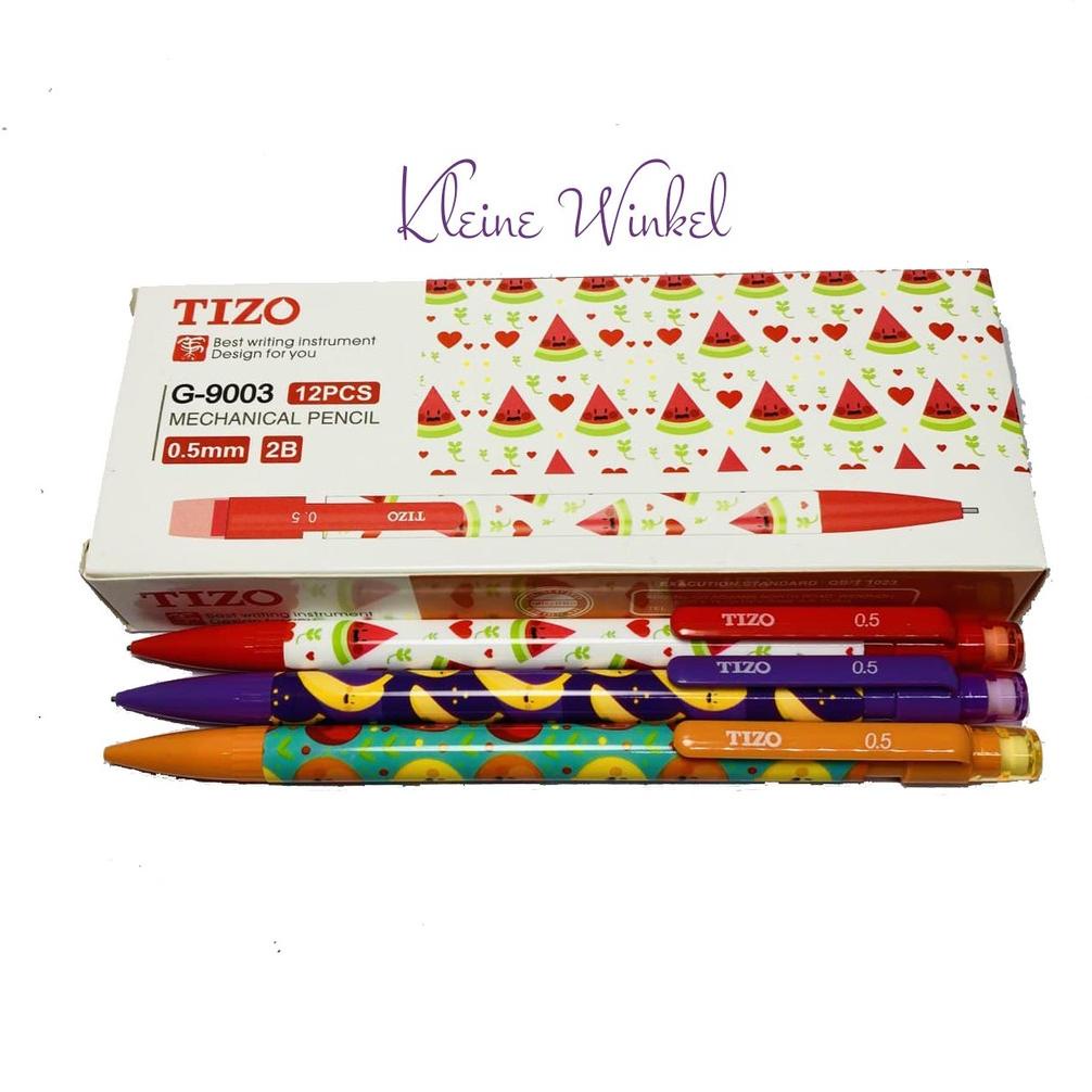 

Promo Habis Pensil Mekanik Tizo 2B 0.5 Mm Isi 12 Pcs Mechanical Pencil