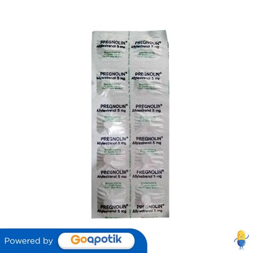 PREGNOLIN 5 MG STRIP 10 TABLET
