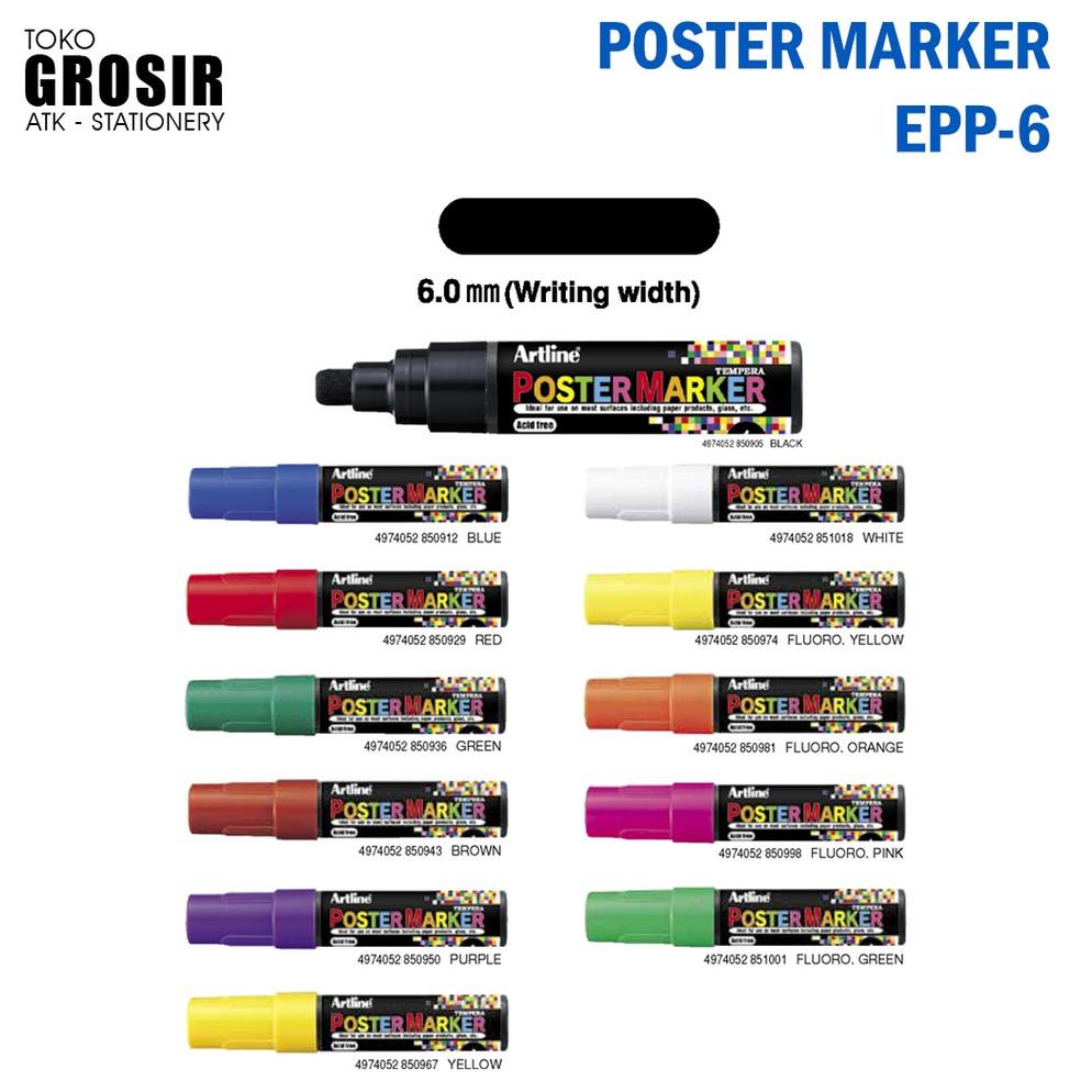 

Viral Grosir Spidol Artline Poster Marker Epp-6