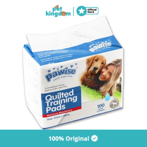 Pawise Set 100 Pcs Pembalut Anjing 33x45 Cm