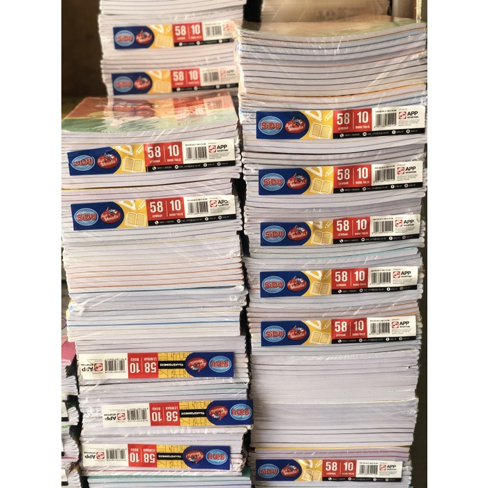 

BISA COD buku tulis sidu 58 lembar sinar dunia /BUKU TULIS SEKOLAH/BUKU TULIS SIDU/BUKU TULIS