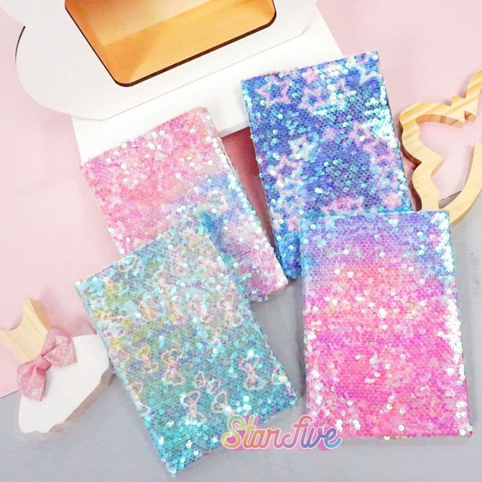 

Terlaris Buku Notebook Sequin Starfive