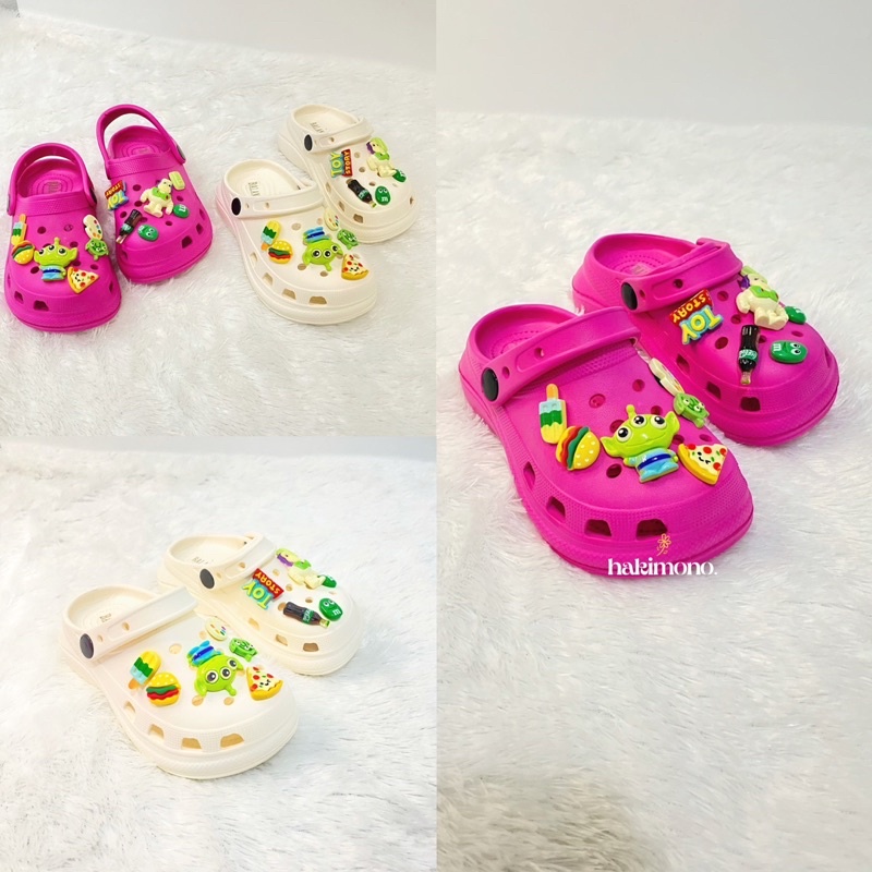 Hakimono sandal crocs anak/toy story/sandal premium/sandal anak import