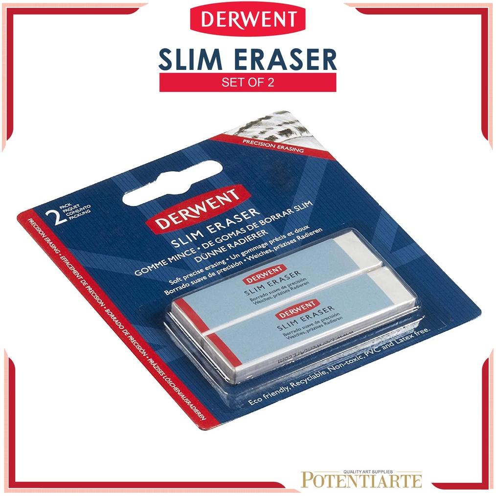 

Viral Penghapus Pensil Derwent Slim Eraser Set 2 Blister Pack