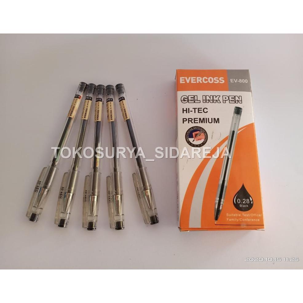 

Termurah Pulpen Gel Hitech 0.28 Mm Evercross Ev800 (Pack)