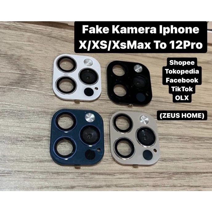 Fake Kamera Iphone X/XS/XsMax To 12Pro/12ProMax