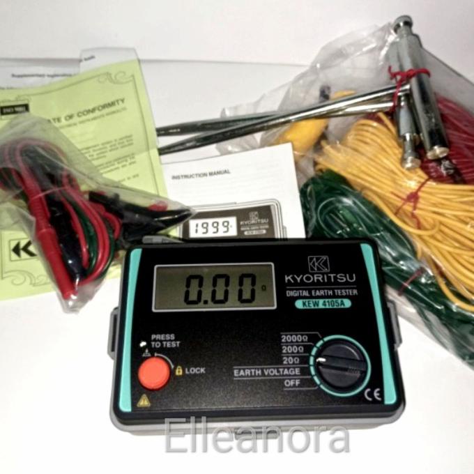 Earth Tester Kyoritsu 4105A / Grounding Tester Kyoritsu Kew 4105A